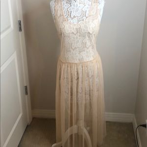 Zara NWT sheer dress
